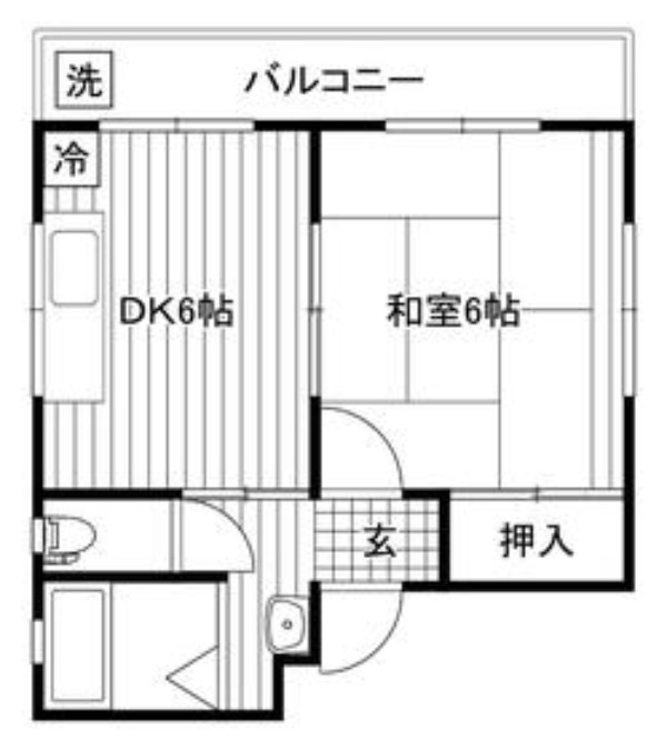 【野江内代から徒歩12分】山西ハイツ　401号室　